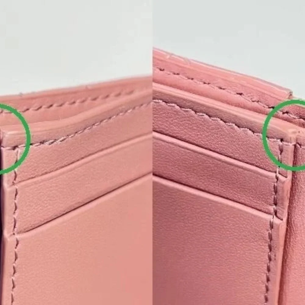❤️Authentic Christian Dior Lady Dior Cannage Lotus Wallet❤️
